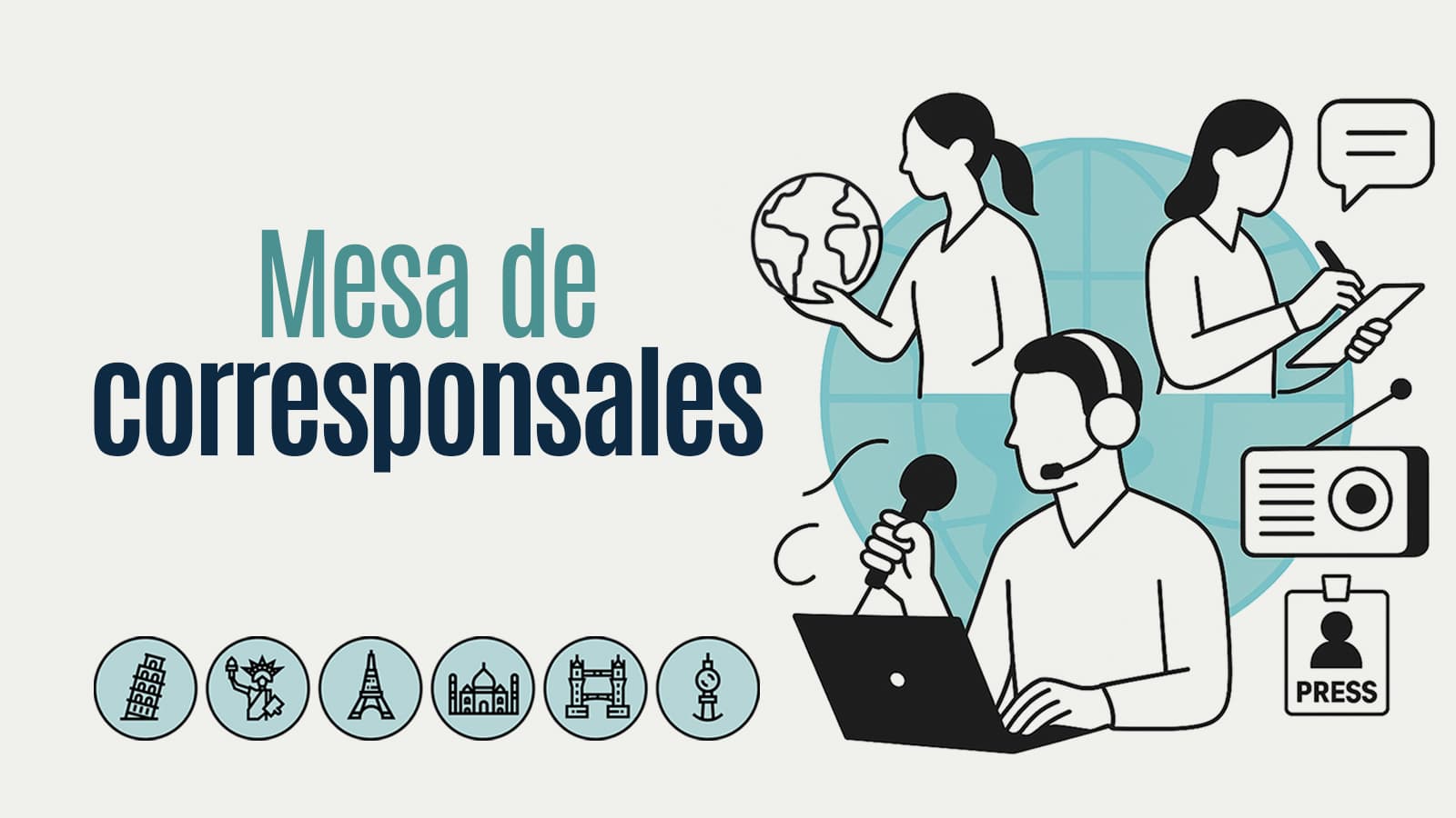 Mesa de corresponsales