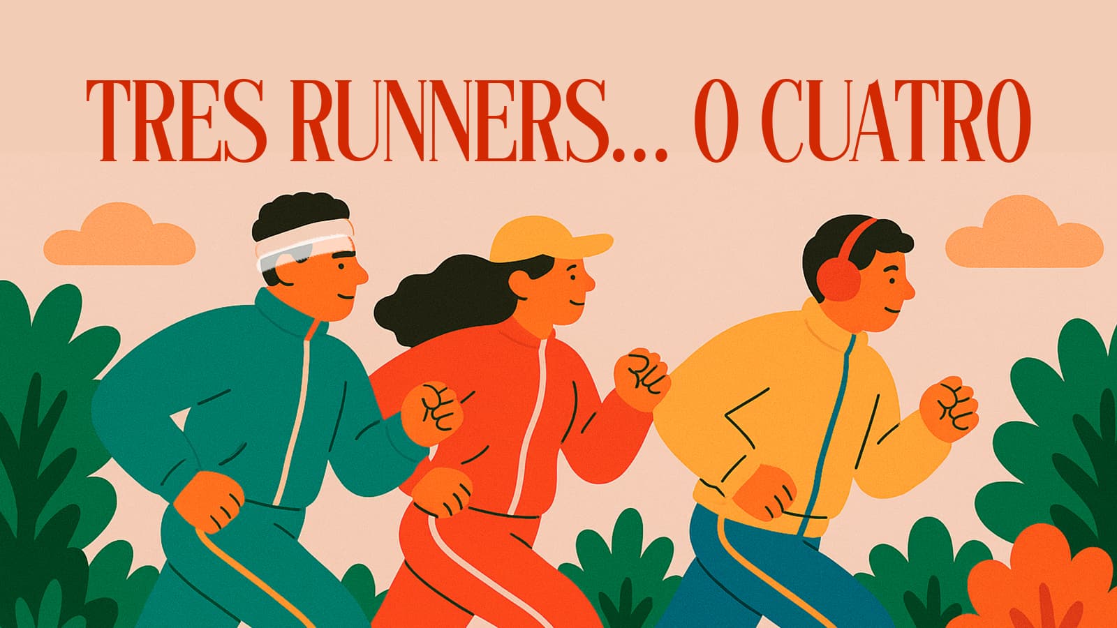 Tres runners...o cuatro