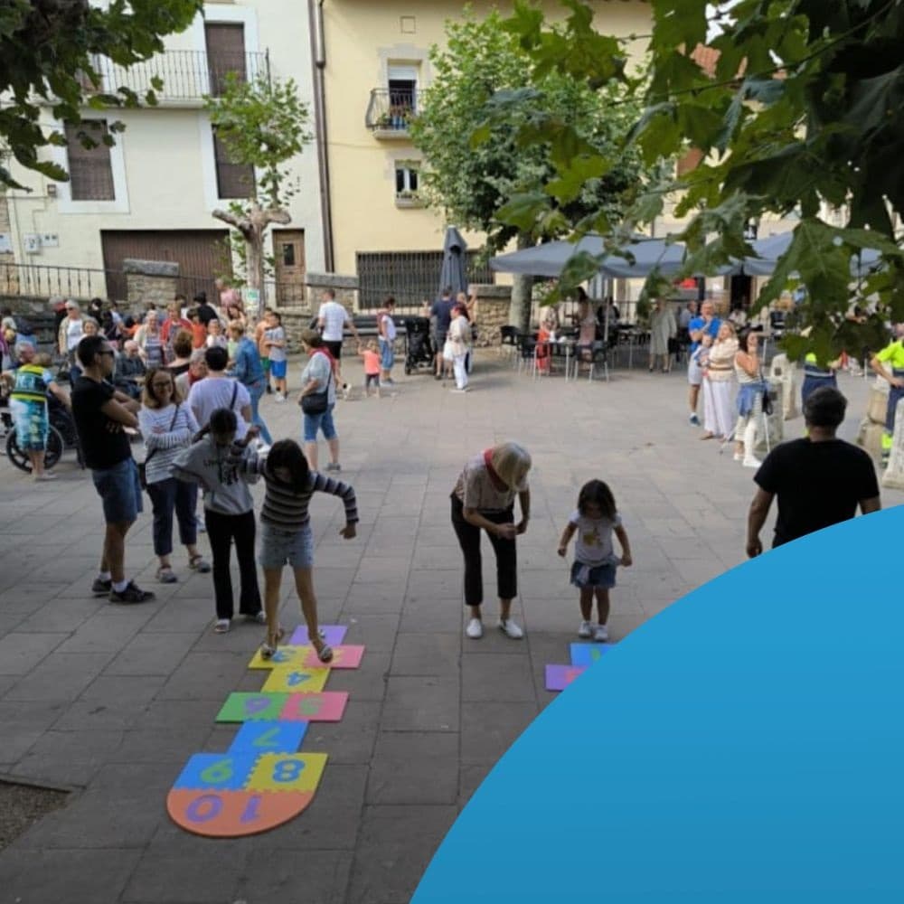 El juego tradicional, punto de encuentro estival en Kanpezu