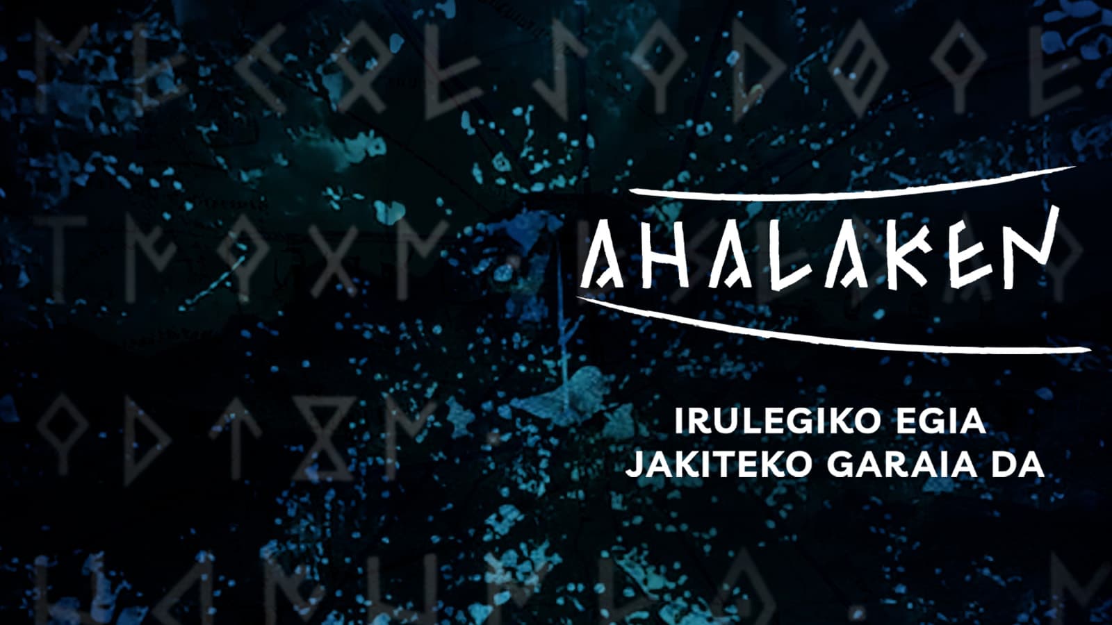 Irulegiko egia jakiteko garaia da