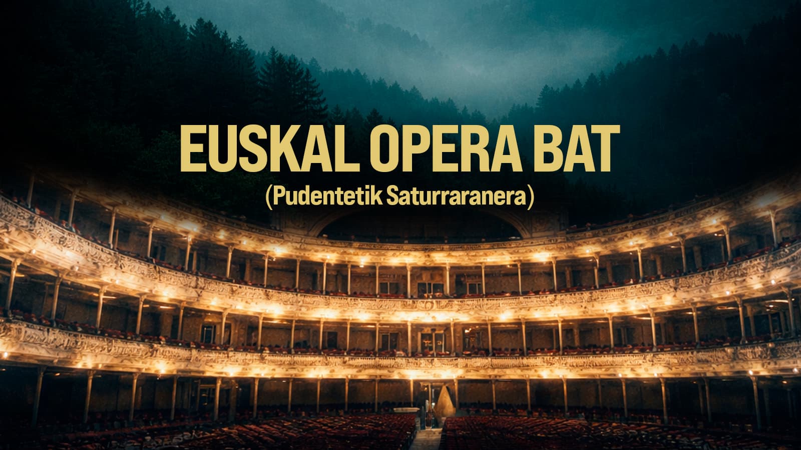 Euskal Opera Bat. Pudentetik Saturraranera