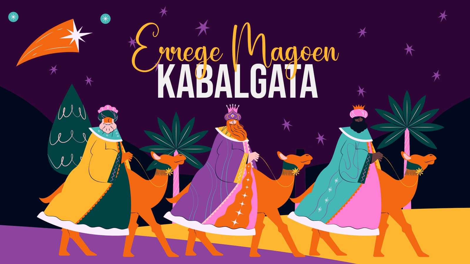 Errege magoen kabalgata