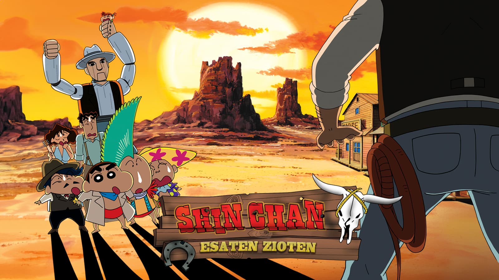 Shin Chan esaten zioten