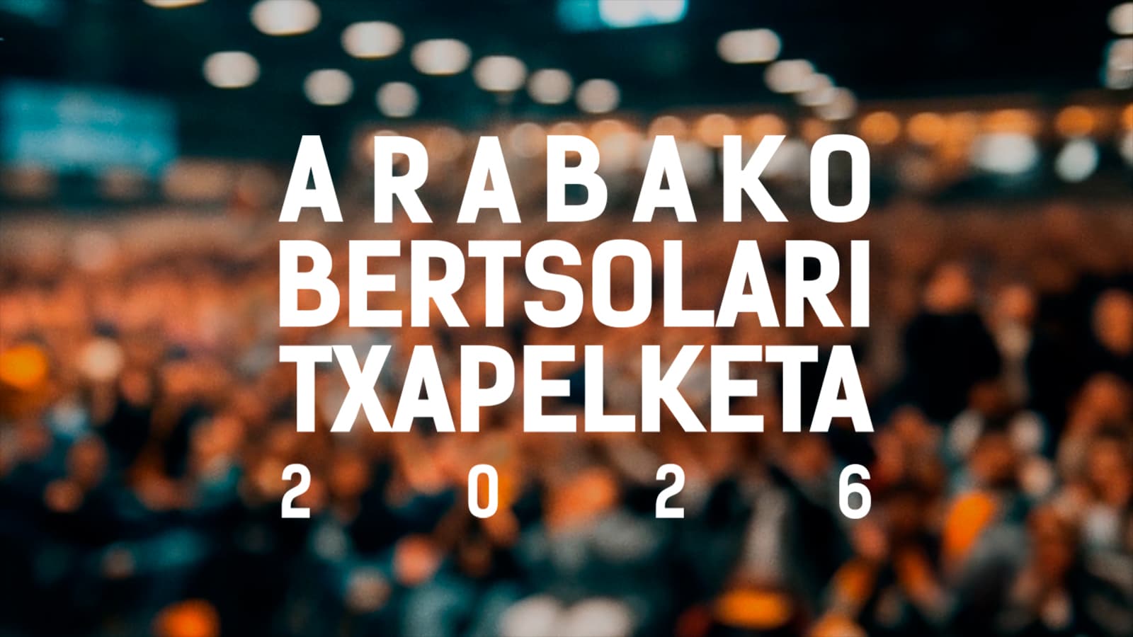 Arabako Bertsolari Txapelketa 2026: Finala