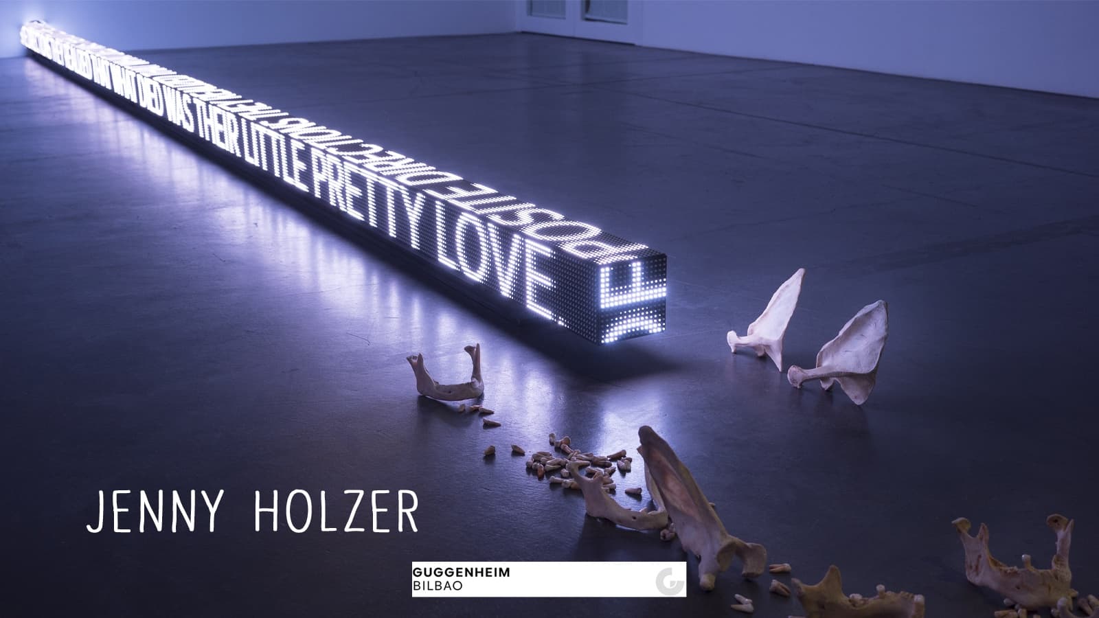 Jenny Holzer. Lo indescriptible