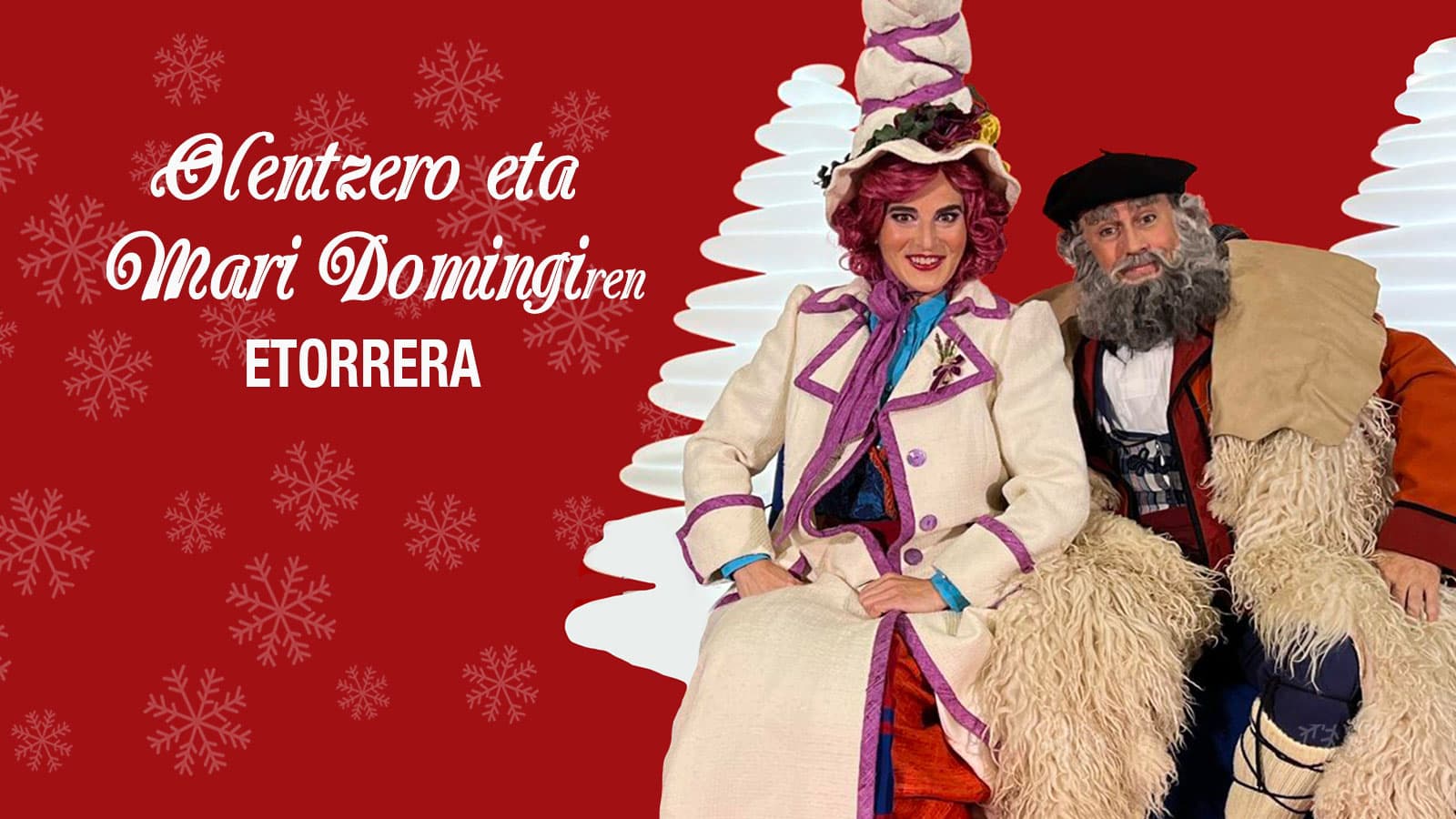 Olentzero eta Mari Domingiren etorrera 2024